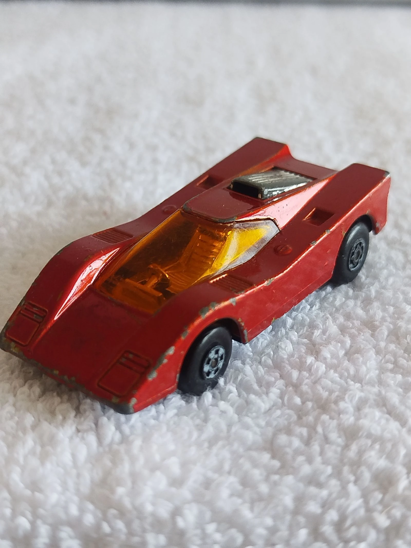 Matchbox Lesney Superfast No 7 Hairy Hustler rouge 1971